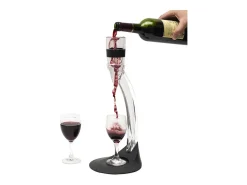 Aireador de vino con soporte