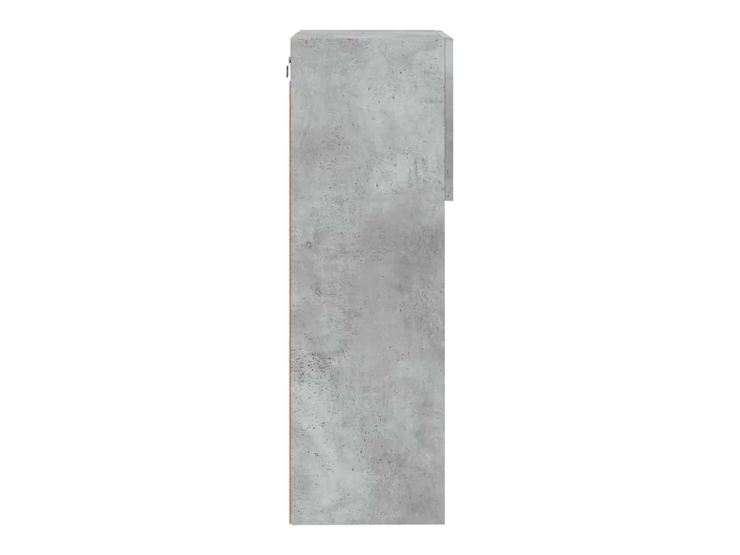Almar Mueble para TV con luces LED gris hormigón 40,5x30x90 cm