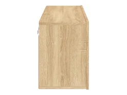 American Canyon Mueble para TV de pared roble Sonoma 100x30x41 cm