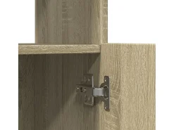 Aparador alto madera ingeniería roble Sonoma 63x33x100 cm