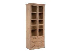 Aparador alto 80x200x45 cm roble natural