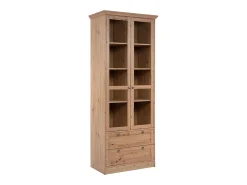 Aparador alto 80x200x45 cm roble natural
