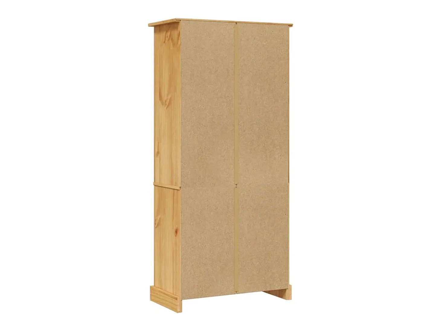 Aparador Corona Range de pino mexicano 80x40x170 cm