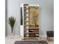Aparador de recibidor – 100 cm x 190 cm – Roble Sonoma – Melamina