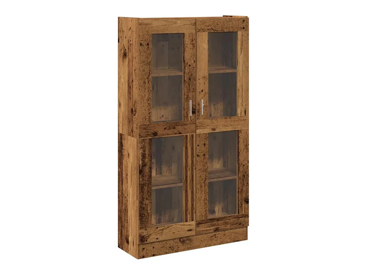 Aparador madera ingeniería madera envejecida 82,5x30,5x150 cm