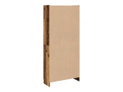 Aparador madera ingeniería madera envejecida 82,5x30,5x185 cm