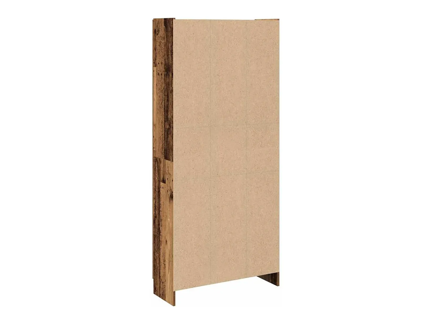 Aparador madera ingeniería madera envejecida 82,5x30,5x185 cm