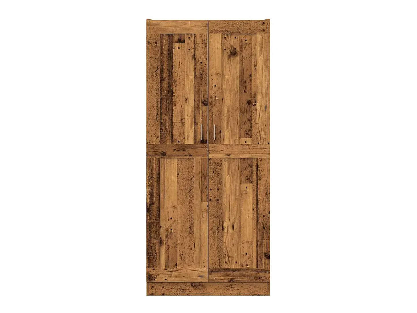 Aparador madera ingeniería madera envejecida 82,5x30,5x185 cm