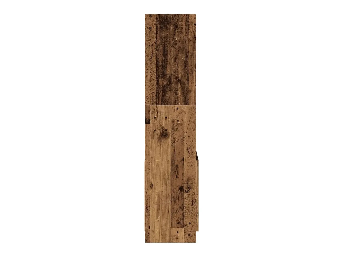 Aparadorde madera de ingeniería madera envejecida 63x33x140 cm