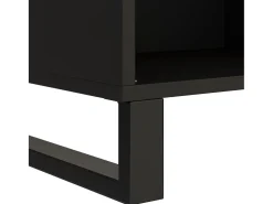Armario auxiliar madera maciza reciclada 85x33x107 cm