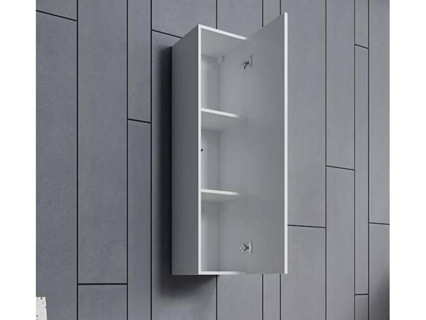 Armario colgante para Salón comedor en Blanco 30x30x120cm Aitana O1