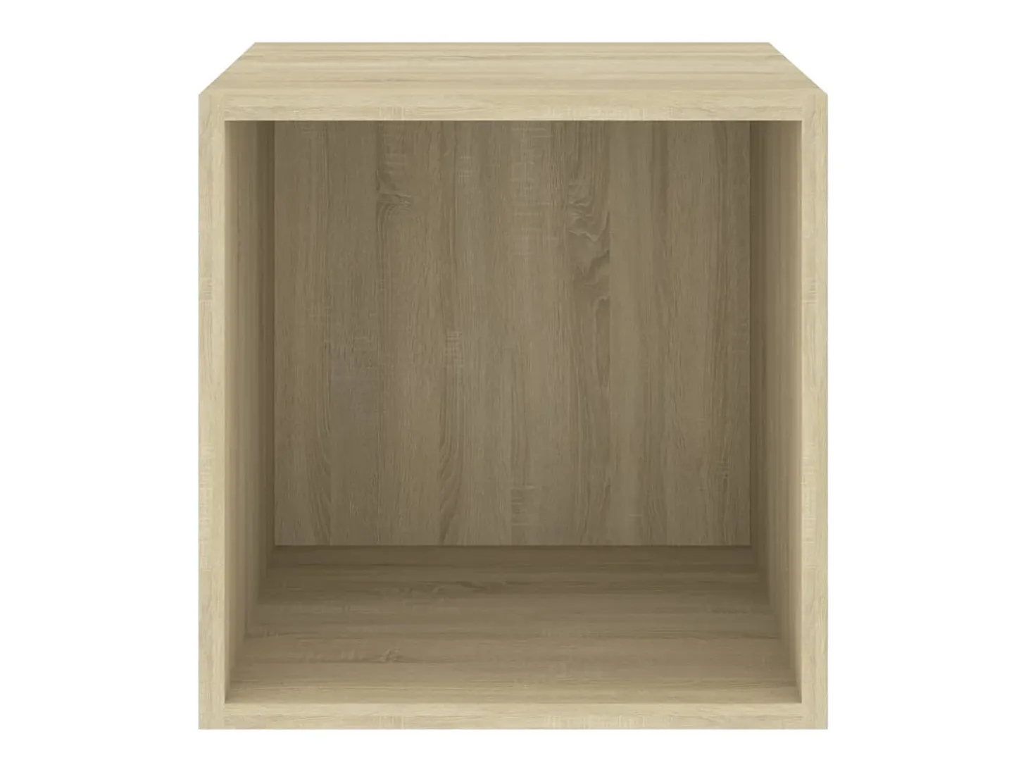 Armario de pared de roble Sonoma de 37 x 37 x 37 cm, madera de ingeniería