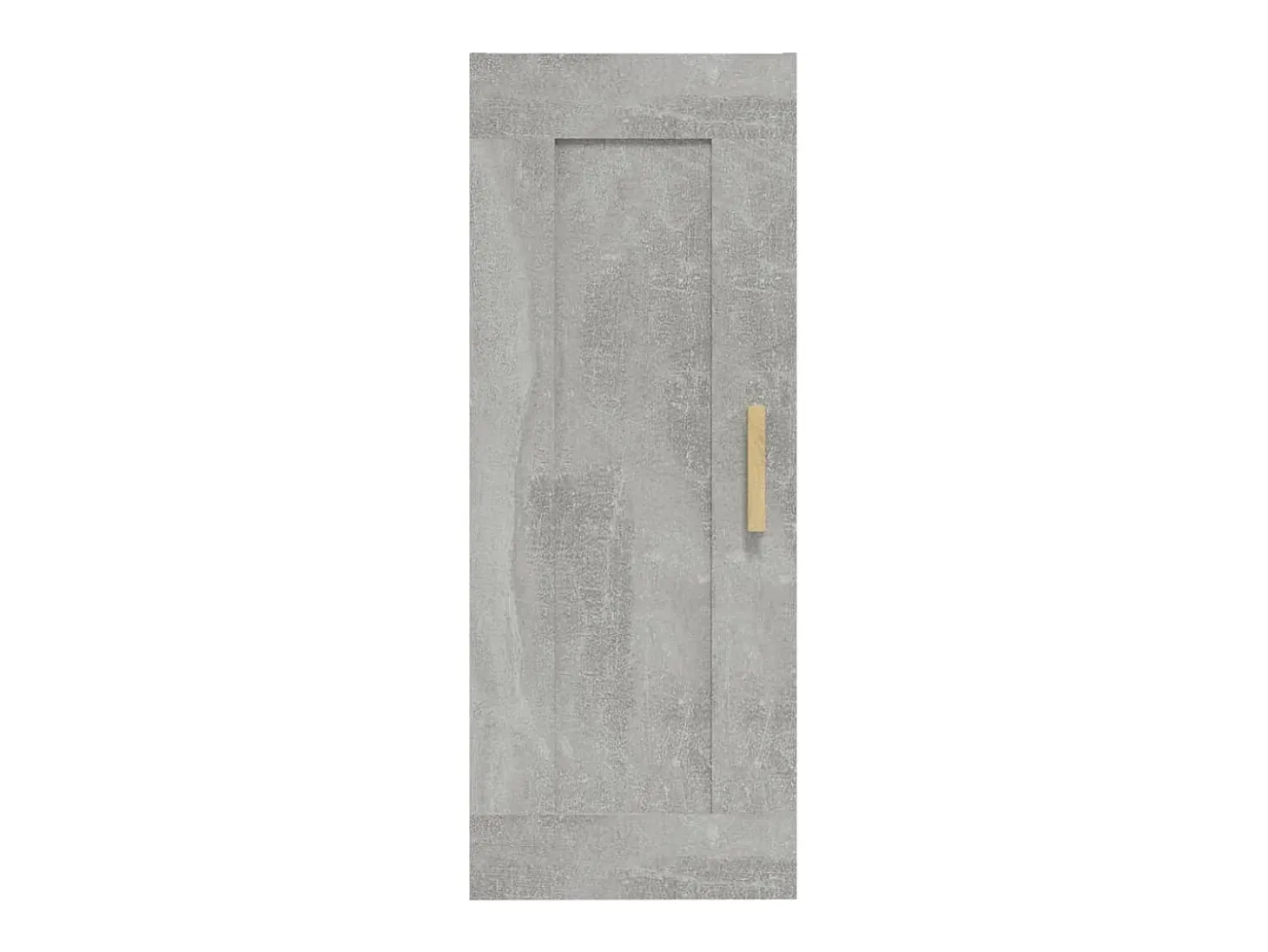 Armario de pared gris hormigón 35x34x90 cm Madera de ingeniería