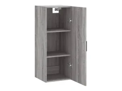 Armario de pared gris Sonoma 34,5x34x90 cm