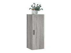 Armario de pared gris Sonoma 34,5x34x90 cm