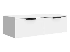 Armario de pared madera de ingeniería blanco 68x30x20 cm ES521717