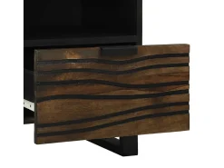 Armario de TV Marrón 70 x 33 x 46 cm madera maciza de mango