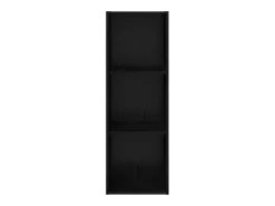 Armario de TV Roble negro 37 x 37 x 107 cm Madera contrachapada