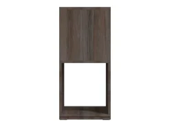 Armario giratorio aglomerado gris y Sonoma 34,5x34,5x75,5 cm
