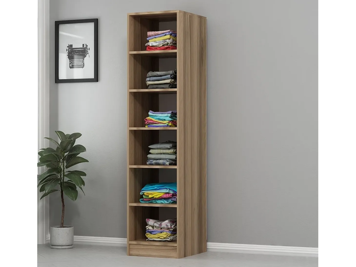Armario Kale Raflı 210 dore 45x210x52 cm