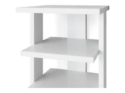 Armario para zapatos blanco 26.7x27.7x110 sara