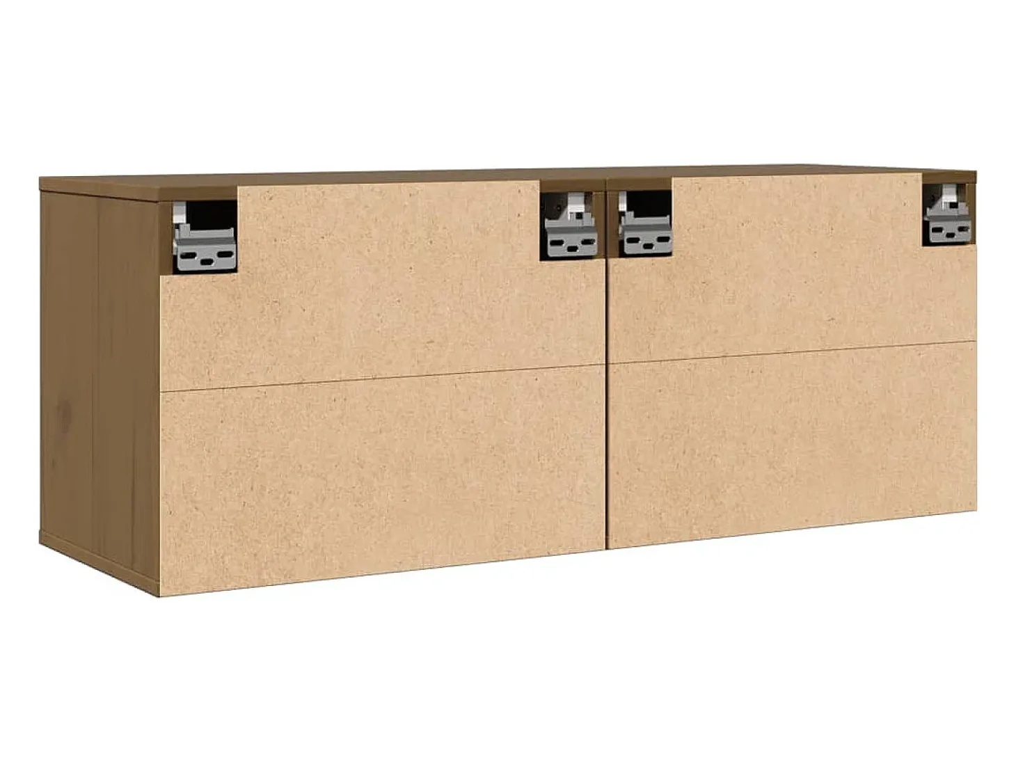 armarios de pared marrón miel de 45 x 30 x 35 cm, madera maciza de pino.