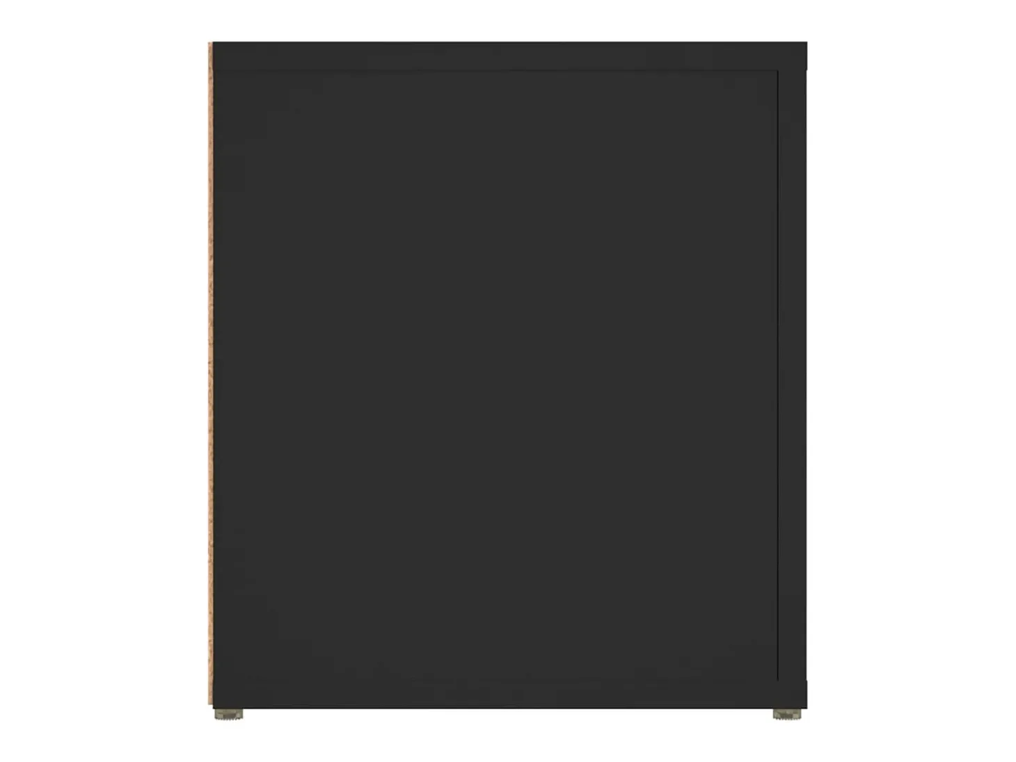 Arnaldo Muebles para TV 2 uds madera contrachapada negro 80x31,5x36 cm