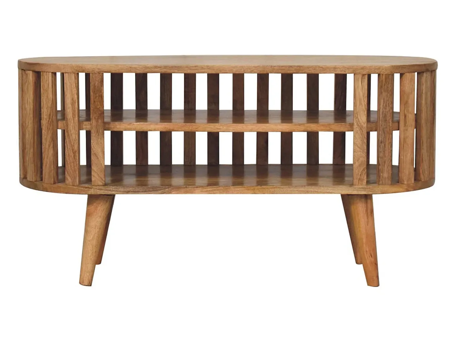 Artisan Furniture Madera maciza Unidad multimedia mini Ariella