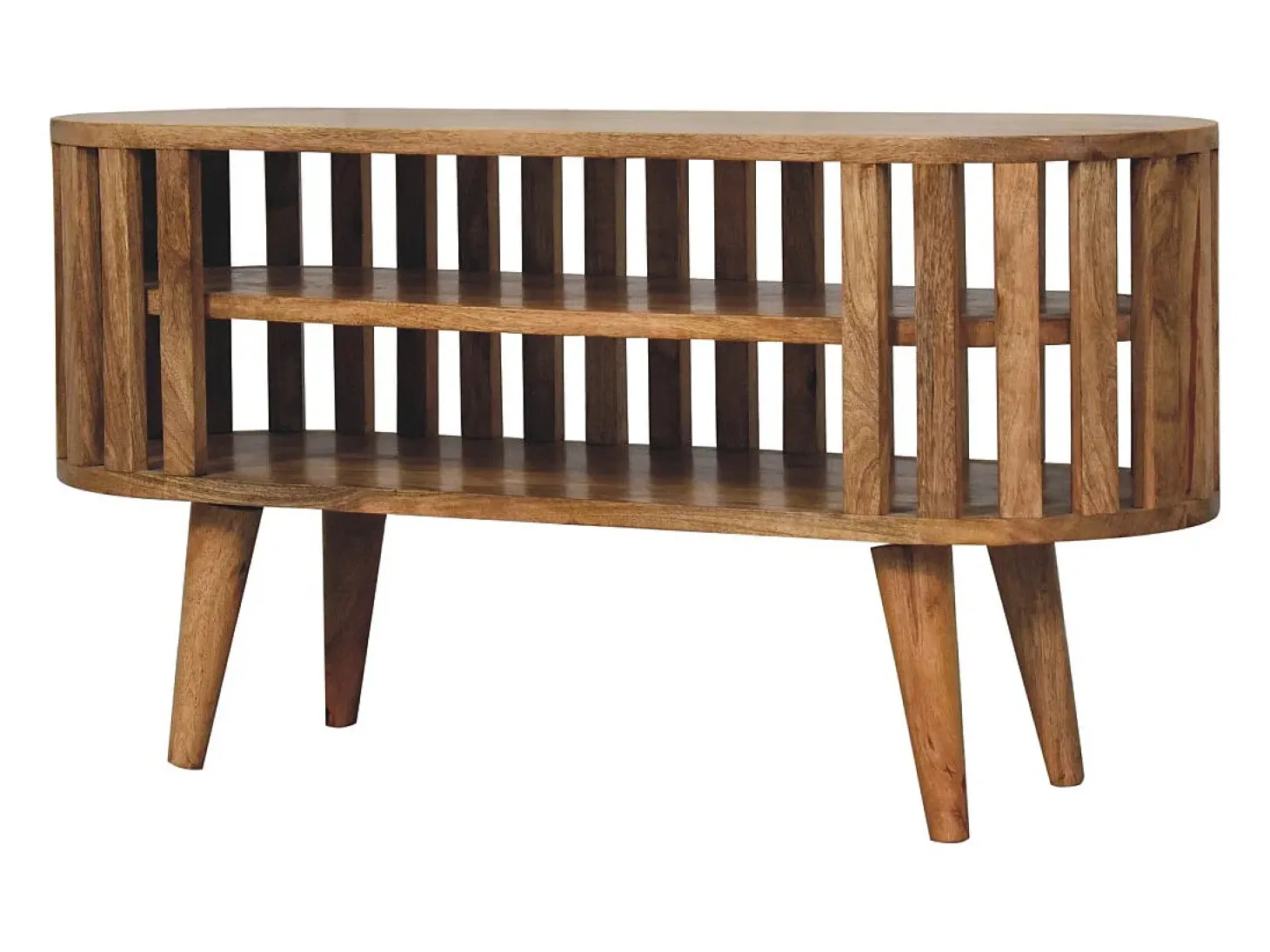 Artisan Furniture Madera maciza Unidad multimedia mini Ariella