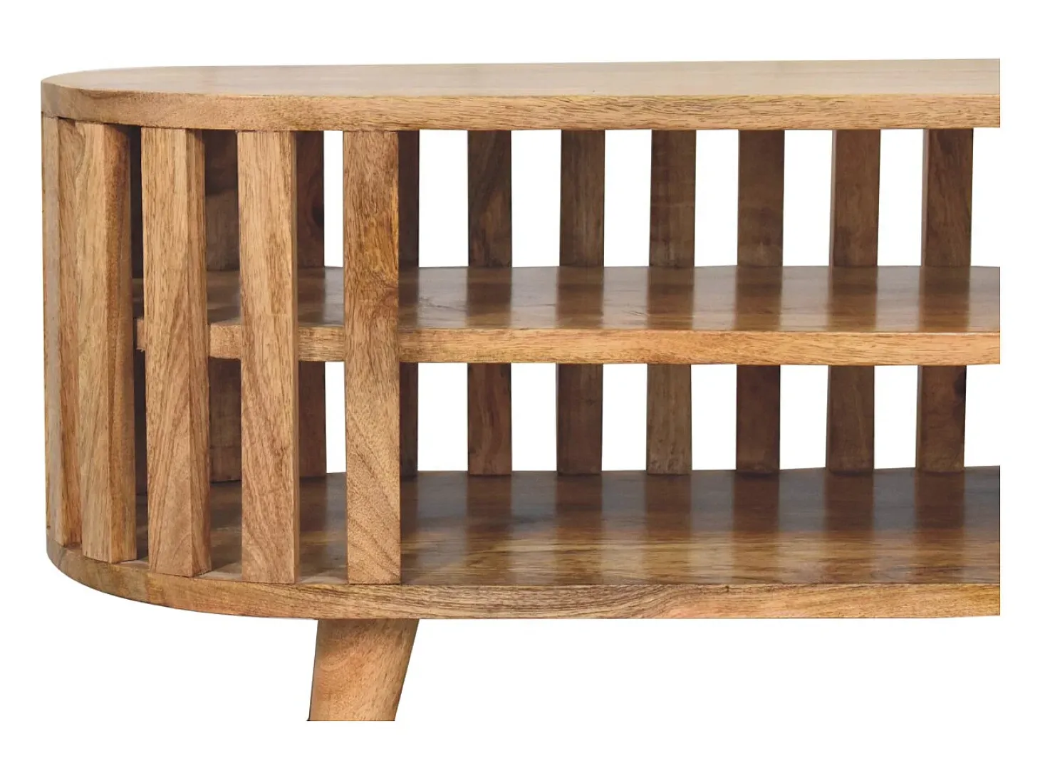 Artisan Furniture Madera maciza Unidad multimedia mini Ariella