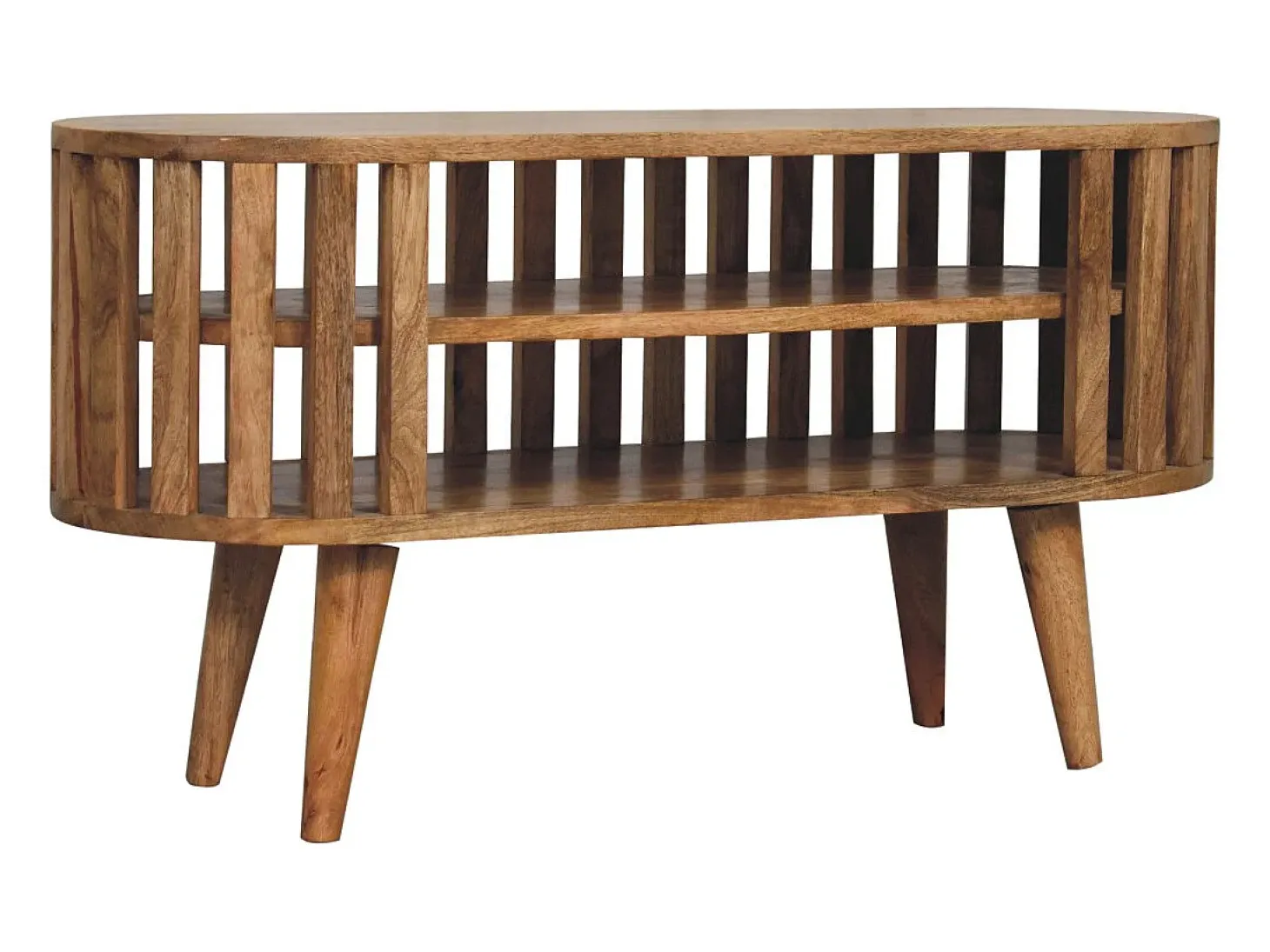 Artisan Furniture Madera maciza Unidad multimedia mini Ariella