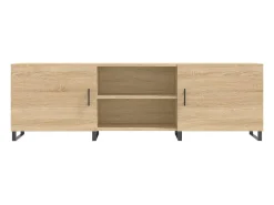 Astrid Helene Mueble para TV madera de ingeniería roble Sonoma 150x30x50 cm