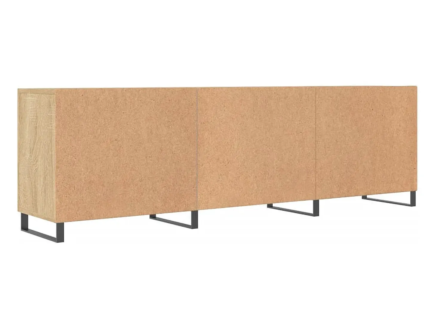 Astrid Helene Mueble para TV madera de ingeniería roble Sonoma 150x30x50 cm