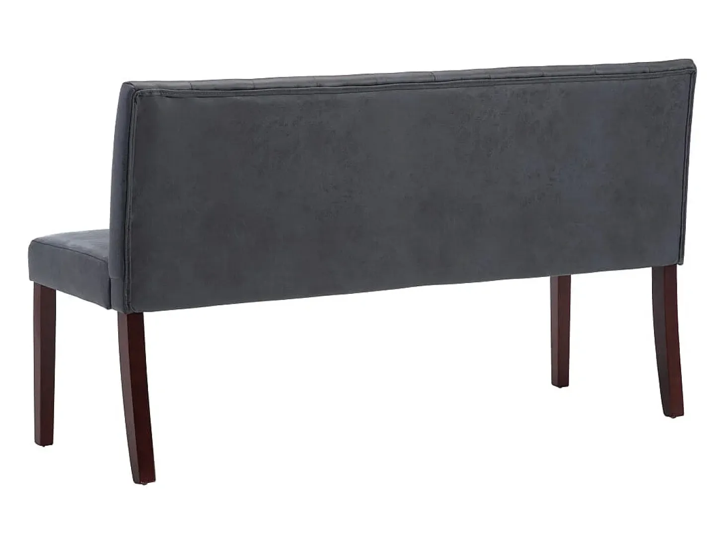 Banco 148,5 cm Gris Simil piel