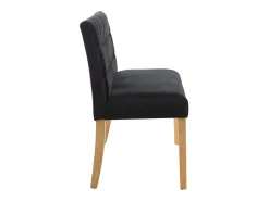 Banco 140 cm Terciopelo Negro