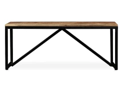 Banco 110 x 35 x 45 cm Madera maciza de mango