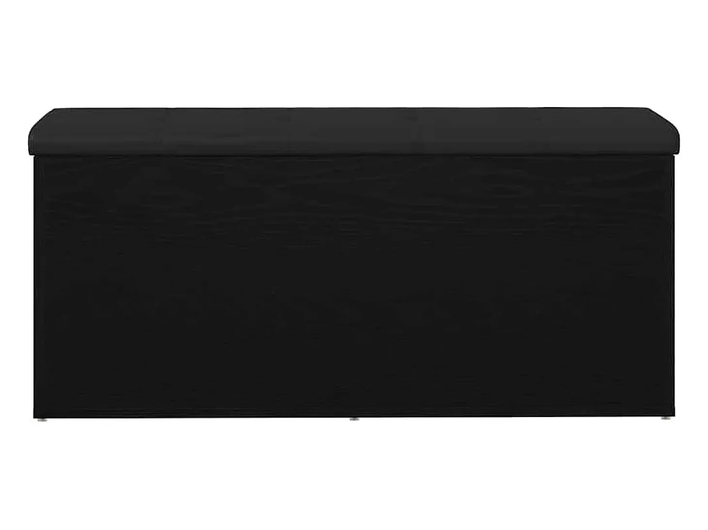 Banco de almacenamiento de roble negro 102 x 42 x 45 cm Madera de ingeniería