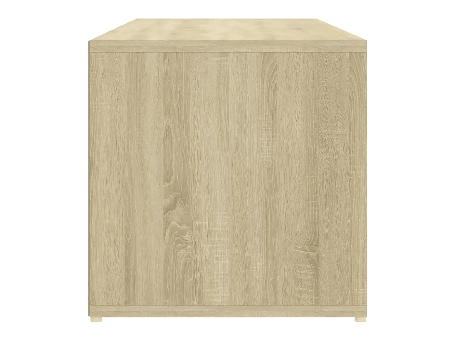 Banco de almacenamiento para zapatos de roble Sonoma de madera de ingeniería