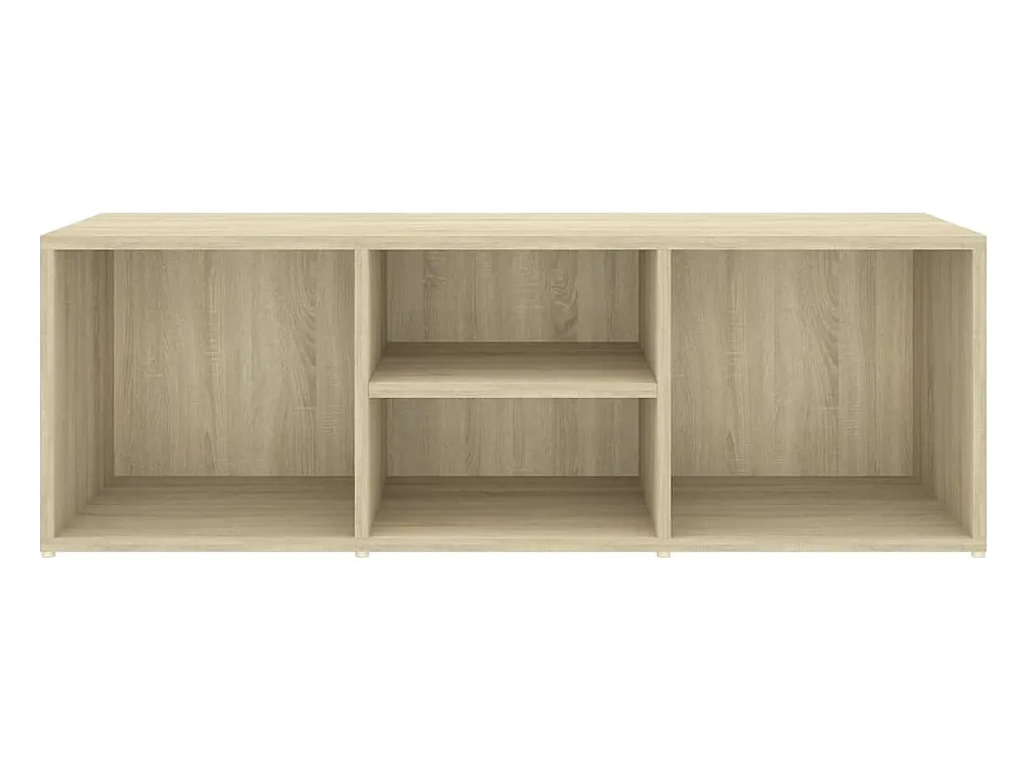Banco de almacenamiento para zapatos de roble Sonoma de madera de ingeniería