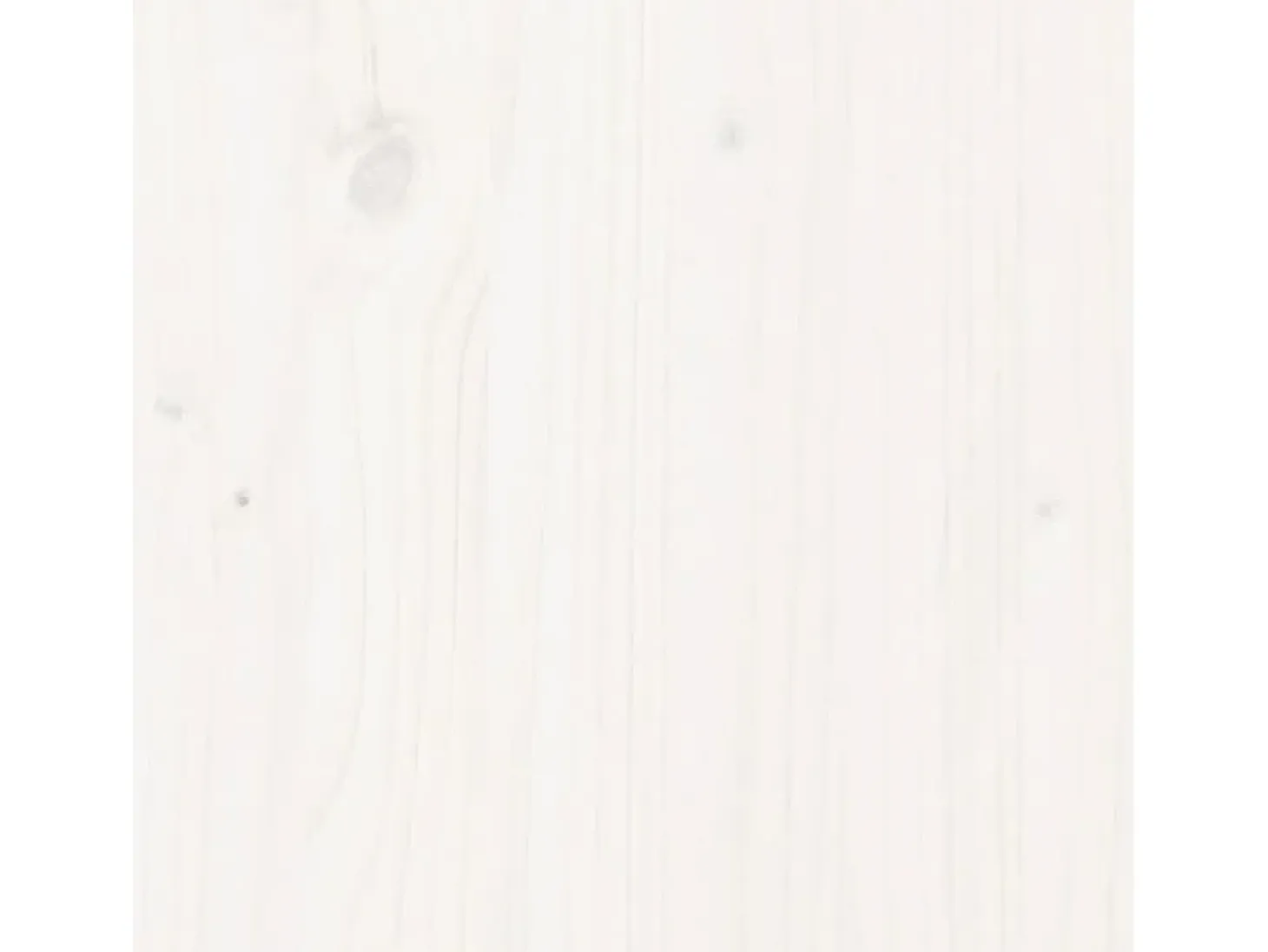 Banco de entrada blanco 100x28x45 cm madera maciza de pino