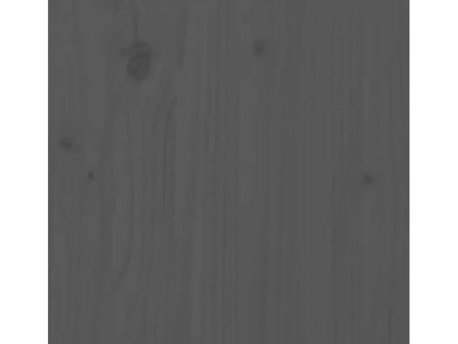 Banco de entrada Gris 80x40x43 cm Madera maciza de pino