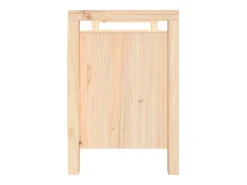 Banco de entrada 110x40x60 cm Madera maciza de pino