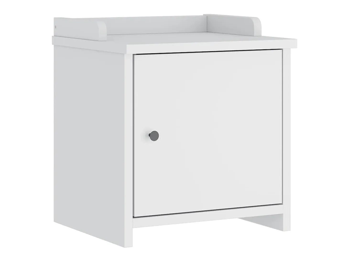 Banco de recibidor SANDNES blanco 45x40x50 cm madera maciza de pino