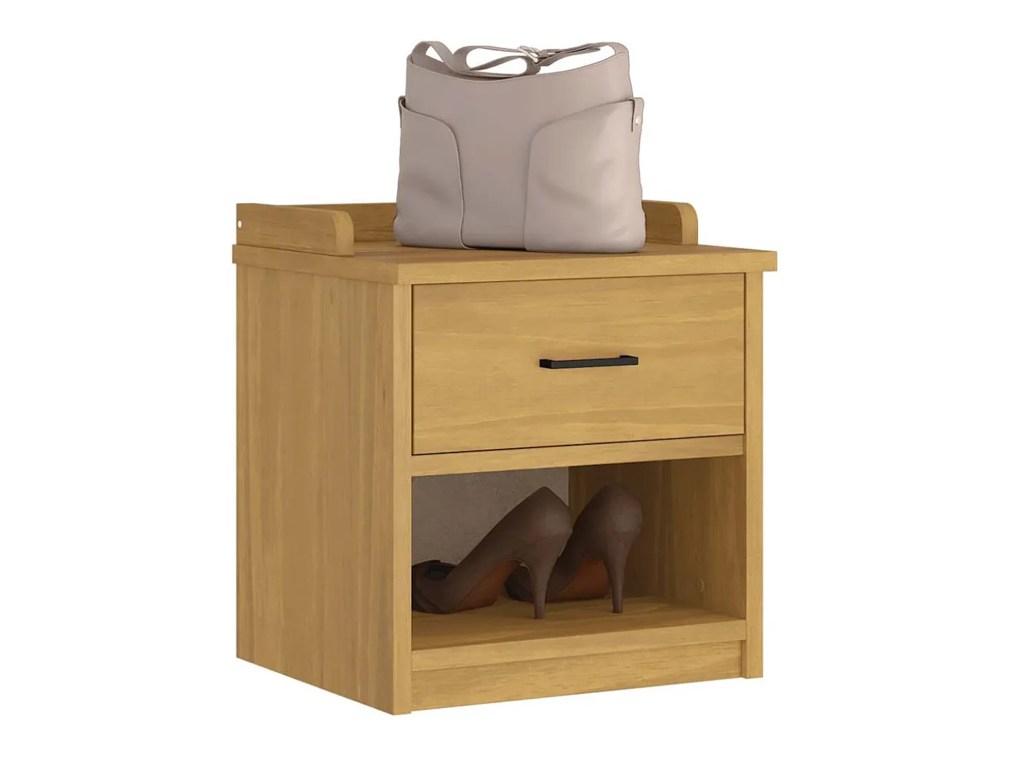 Banco de recibidor SANDNES 45x40x50 cm madera maciza de pino