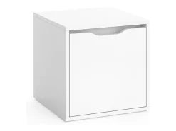 Banco para zapatos blanco 40x40x40.6 ruben