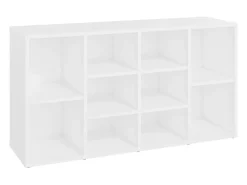 Banco zapatero blanco 103x30x54,5 cm Madera de ingeniería