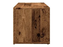 Banco zapatero de madera antigua 105x35x35 cm