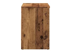 Banco zapatero de madera antigua 60x30x45 cm madera de ingeniería