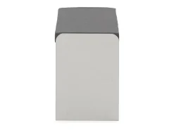 Banco zapatero Gabriel Color Blanco 3 Huecos y 1 cajón