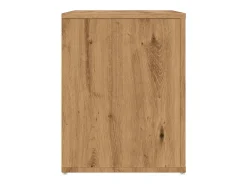 Banco zapatero roble craft 100x35x45cm madera de ingeniería